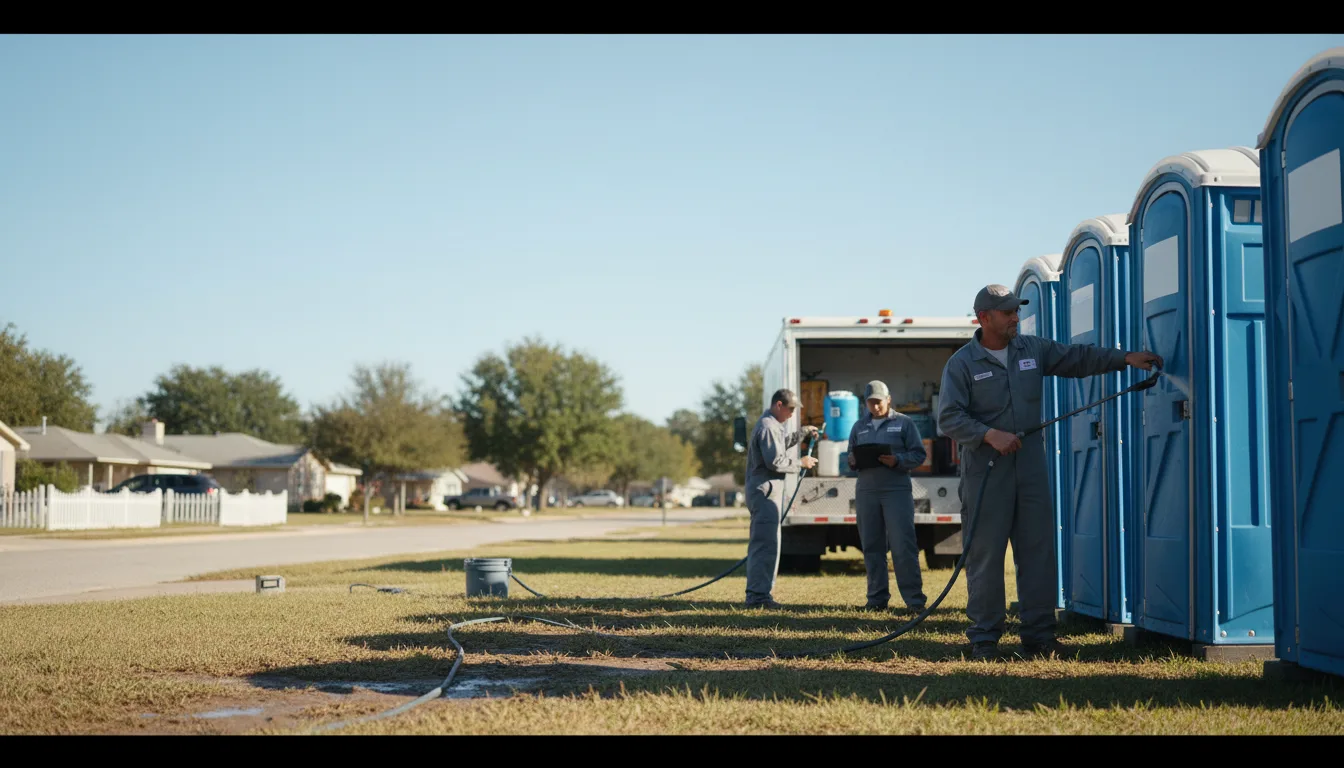 Long-Term Portable Toilet Rental in Arcadia, KS near me